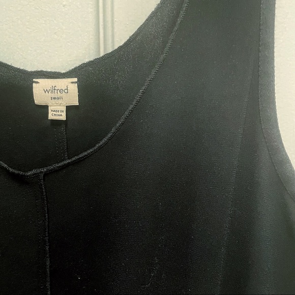 Aritzia Wilfred Black Tank Dress - Picture 2 of 7